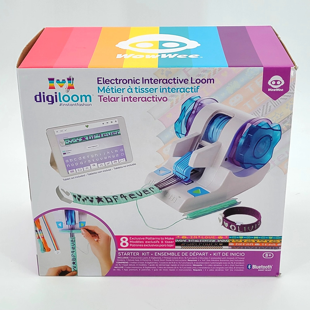 WowWee Digiloom Electronic Interactive Loom Starter Kit Model 4900 w/ extra kit